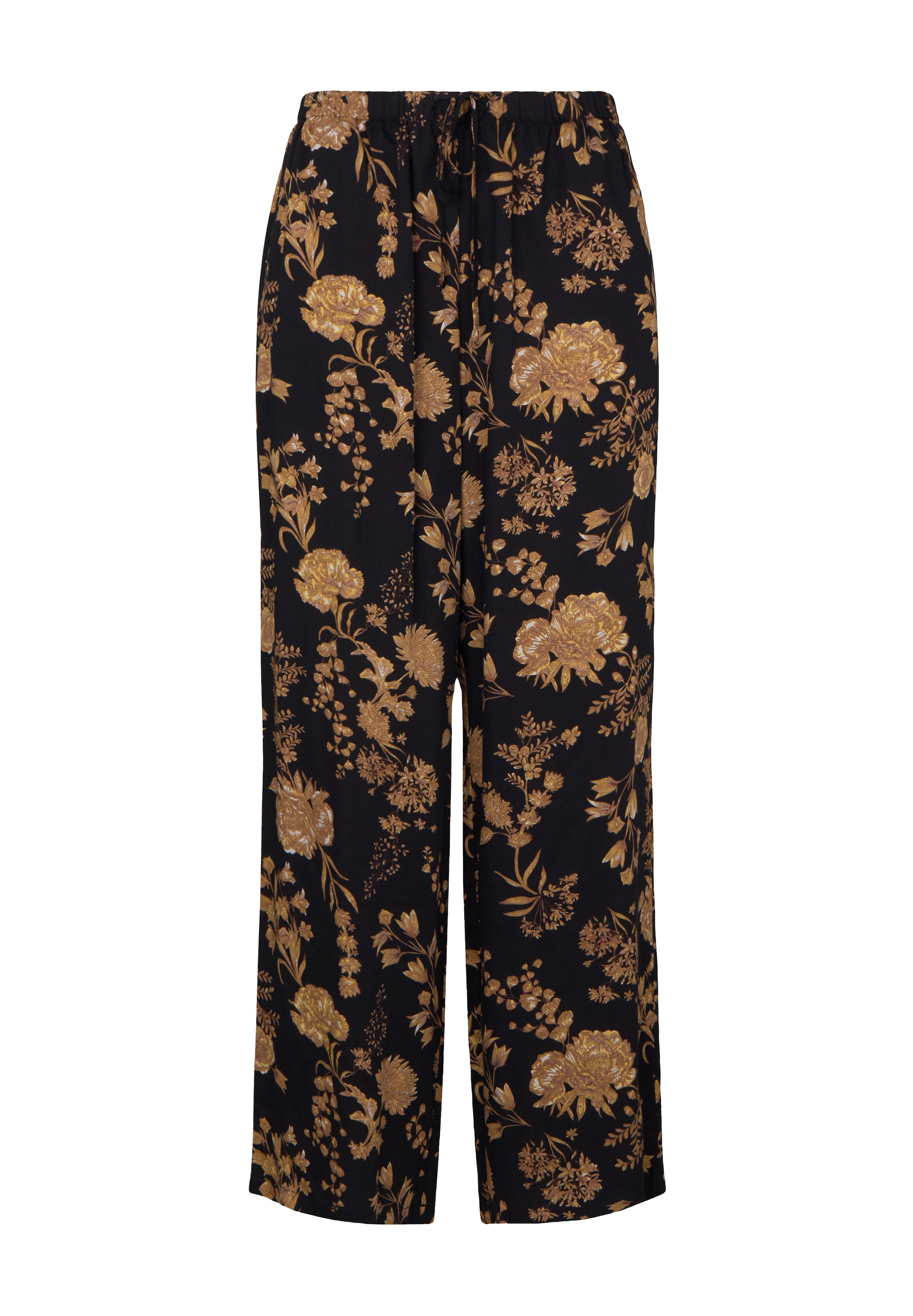 Hunkemöller Pyjamahose in Schwarz: Vorderseite