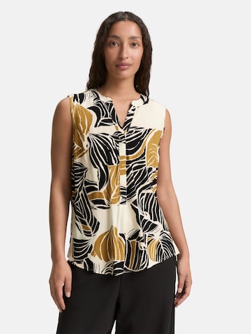 TOM TAILOR Blouse in Beige: voorkant