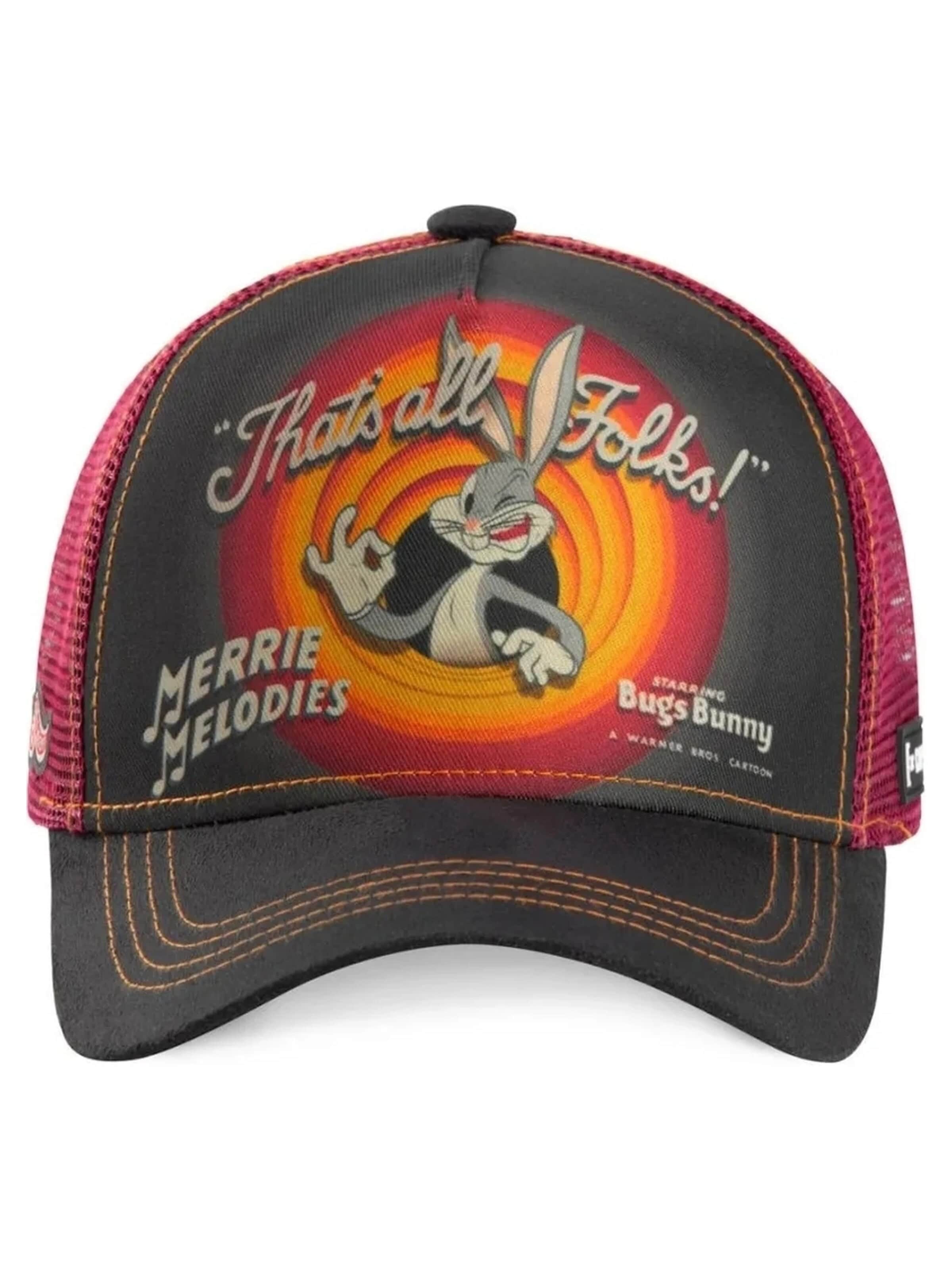 Capslab - Gorra en negro: frente