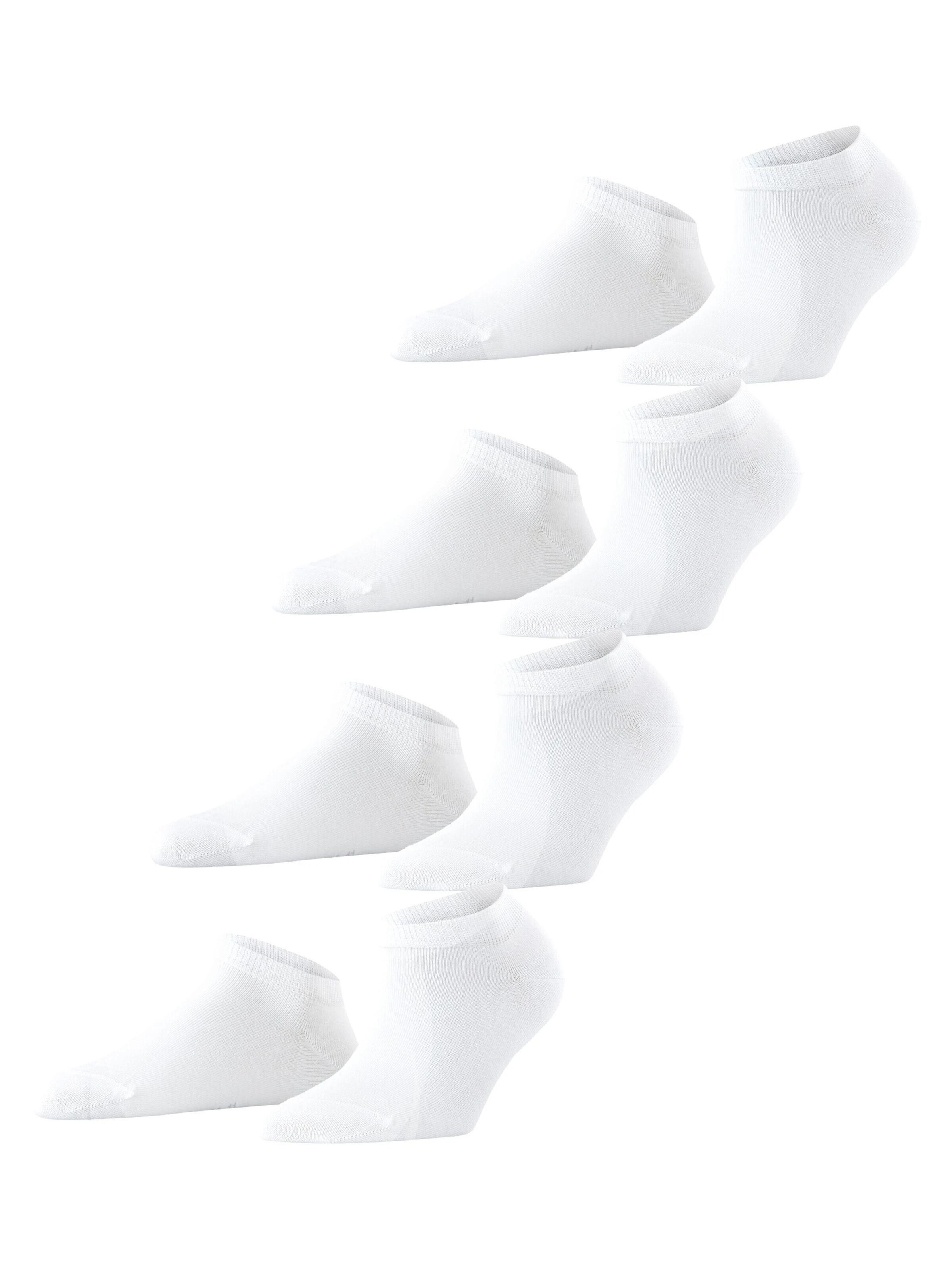 ESPRIT Socken 'Solid 4-Pack'‌‌‌‌‌‌‌‌‌‌ in Weiß: Vorderseite