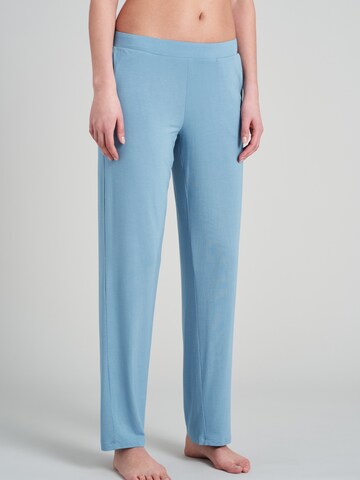 SCHIESSER - Pantalón de pijama 'Mix+Relax' en azul