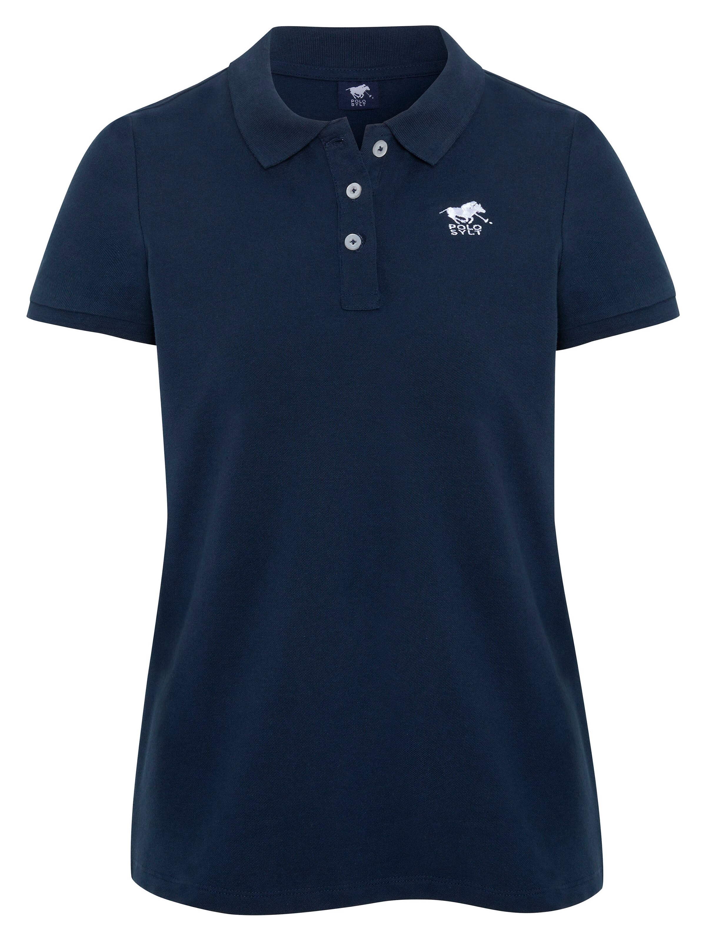 Polo Sylt Poloshirt in Blau: Vorderseite