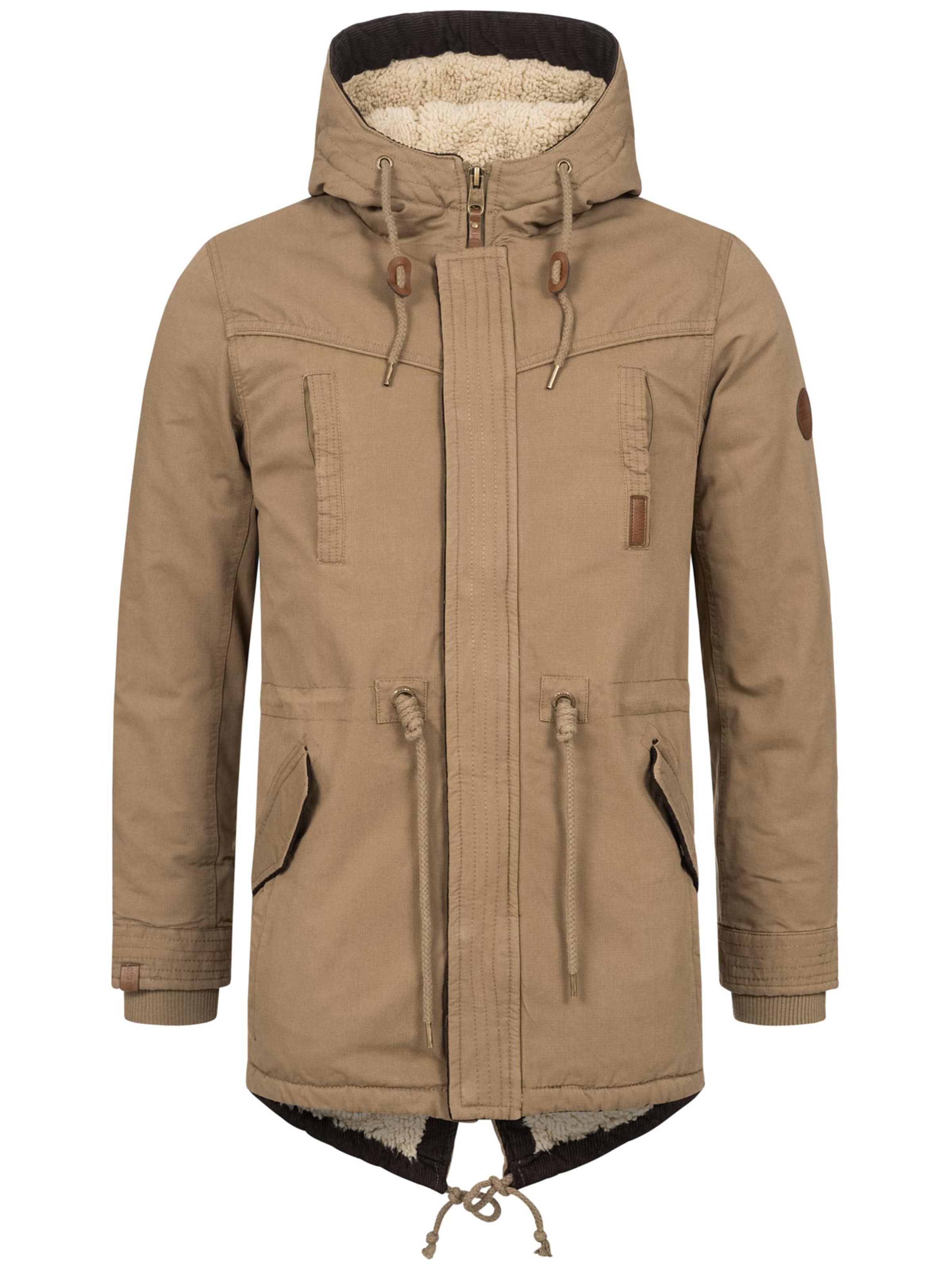 Alessandro Salvarini Parka in Beige: Vorderseite