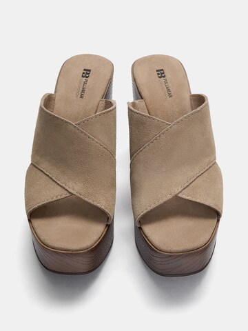 Pull&Bear Papucs - bézs