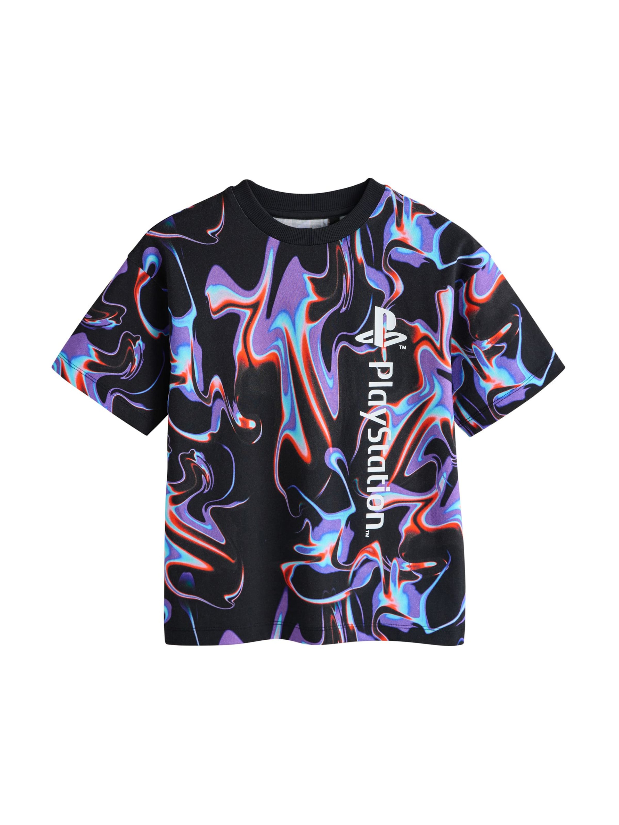 Next T-shirt i svart: framsida