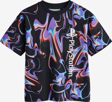 Next T-shirt i svart: framsida