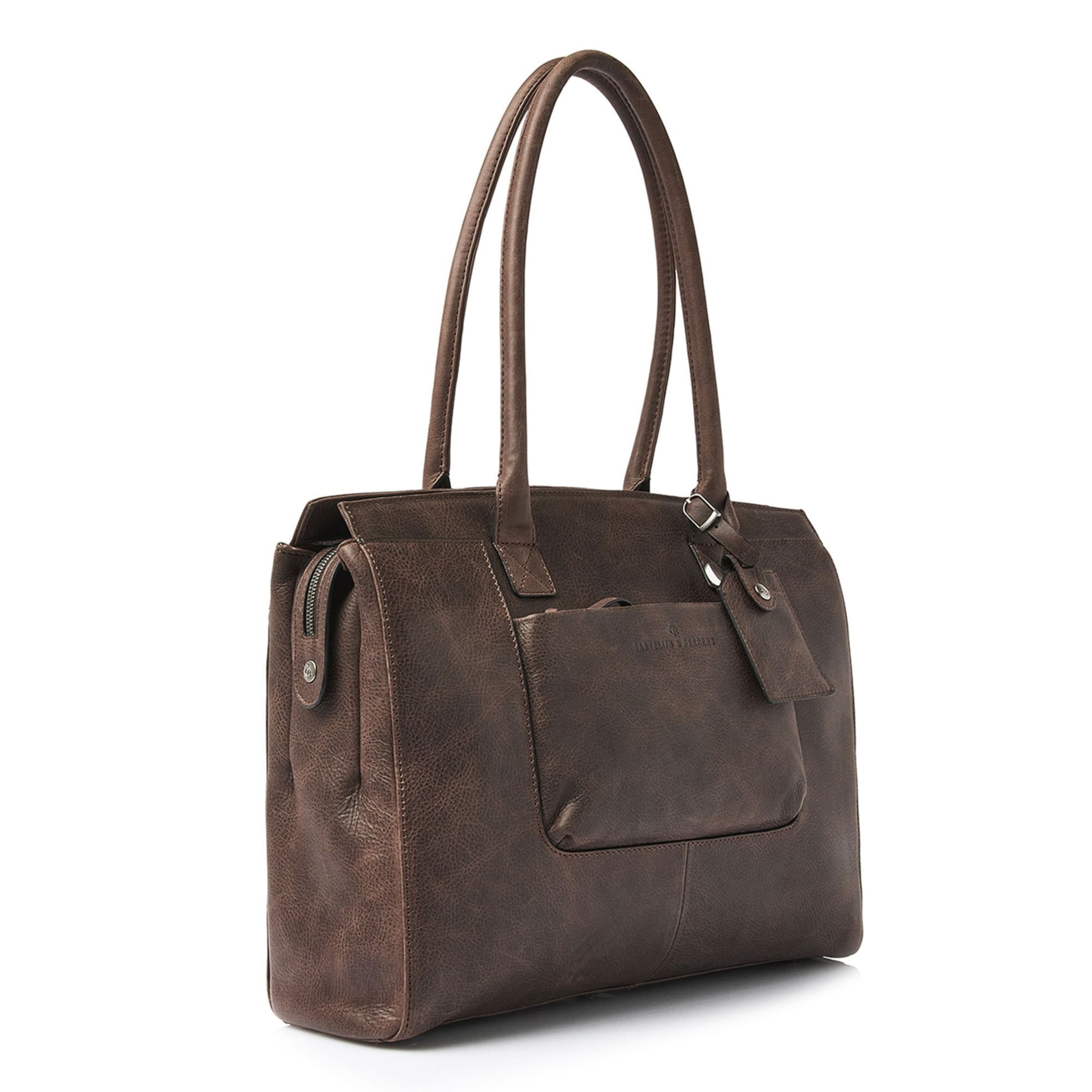 Borsa a spalla 'Carisma' di Castelijn & Beerens in marrone