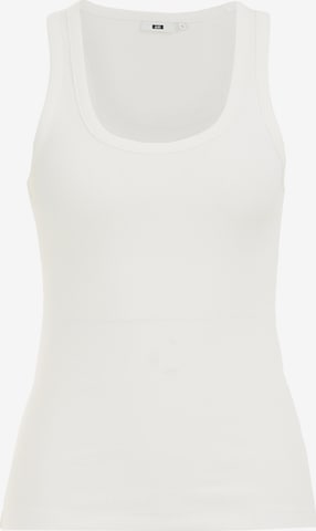 Top di WE Fashion in bianco: frontale