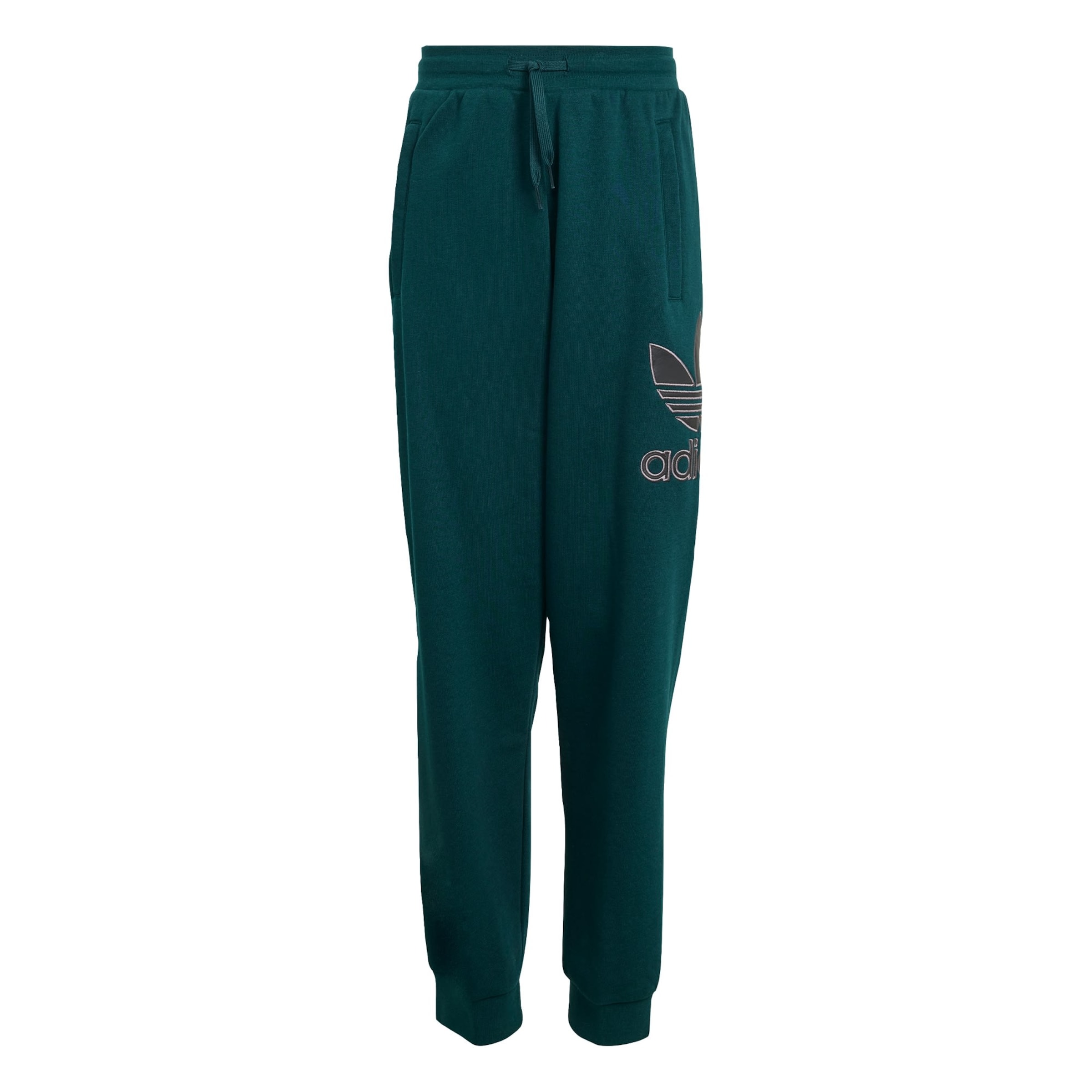 Effilé Pantalon ADIDAS ORIGINALS en vert : devant