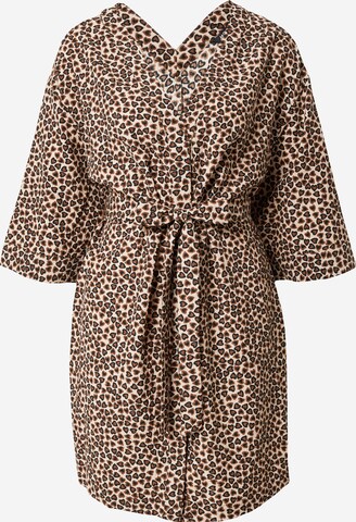 Robe Monki en beige : devant