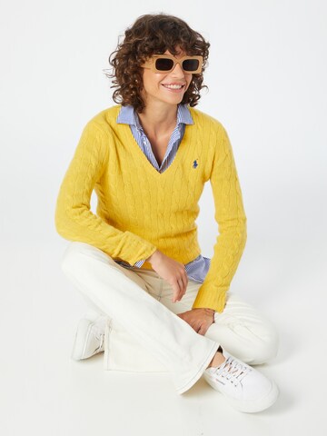 Polo Ralph Lauren Pullover 'KIMBERLY' in Gelb