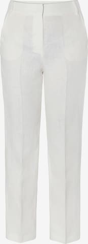 TATUUM Обычный Плиссированные брюки 'LANKA' в Белый: спереди