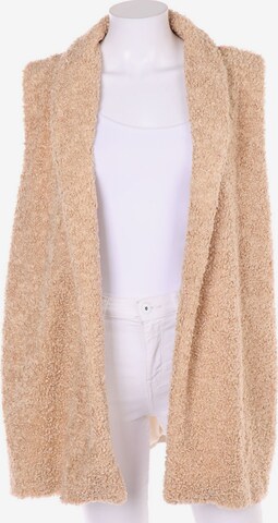 just be cosy Vest in XXL in Beige: front