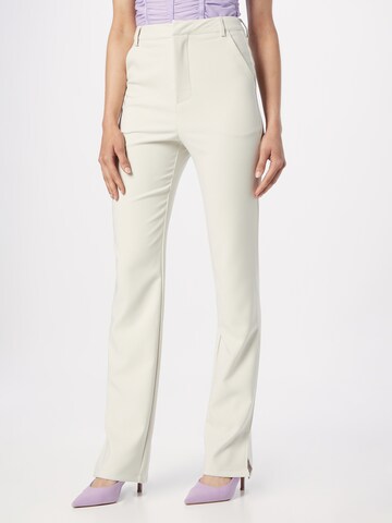 Slimfit Pantaloni di Misspap in beige: frontale