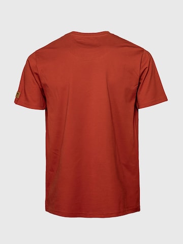 FORSBERG Shirt 'Taschenbär T-Shirt Darts' in Rot