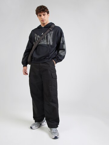 Jordan Sweatshirt 'BRK CLLGTE' in Black
