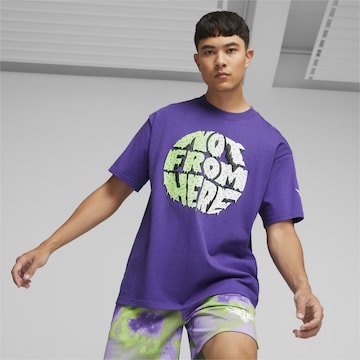 T-Shirt fonctionnel 'Melo x Toxic' PUMA en violet