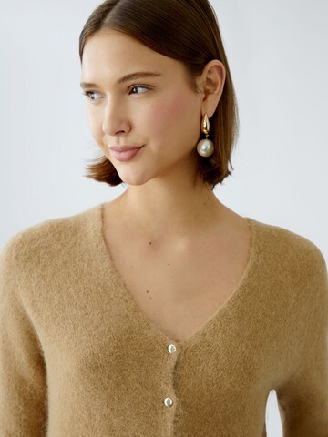 OUI Strickjacke in Braun