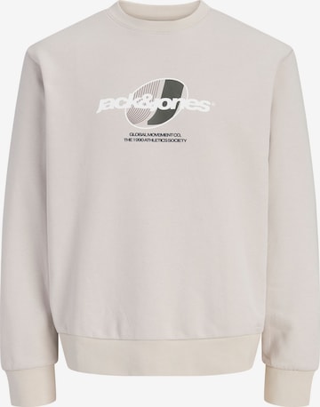 Jack & Jones Junior Sweatshirt 'JCOClub' in Beige: front