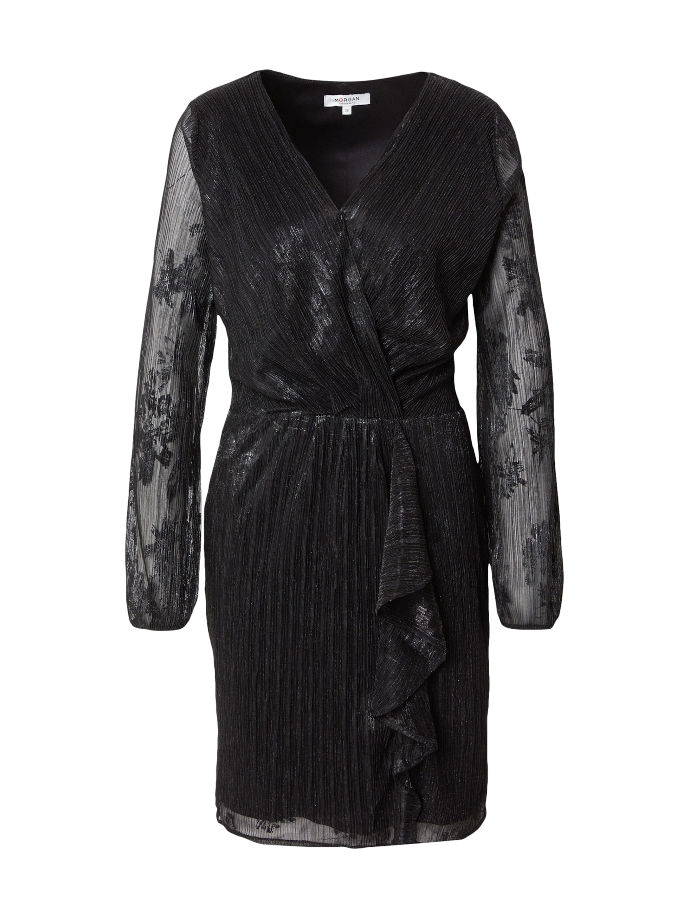 Morgan Koktejlové šaty – černá: přední strana