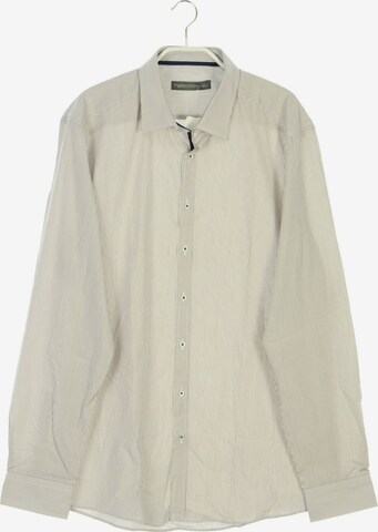 Angelo Litrico Button Up Shirt in L in Beige: front