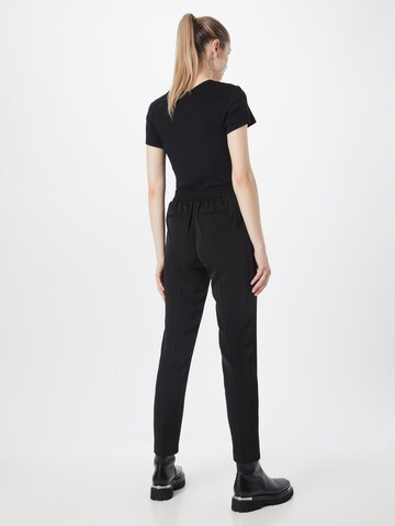 Regular Pantalon à pince Wallis en noir