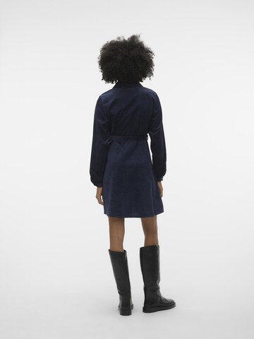 VERO MODA Jurk 'NINA' in Blauw