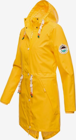 NAVAHOO Weatherproof jacket 'Tropical Storm' in Yellow