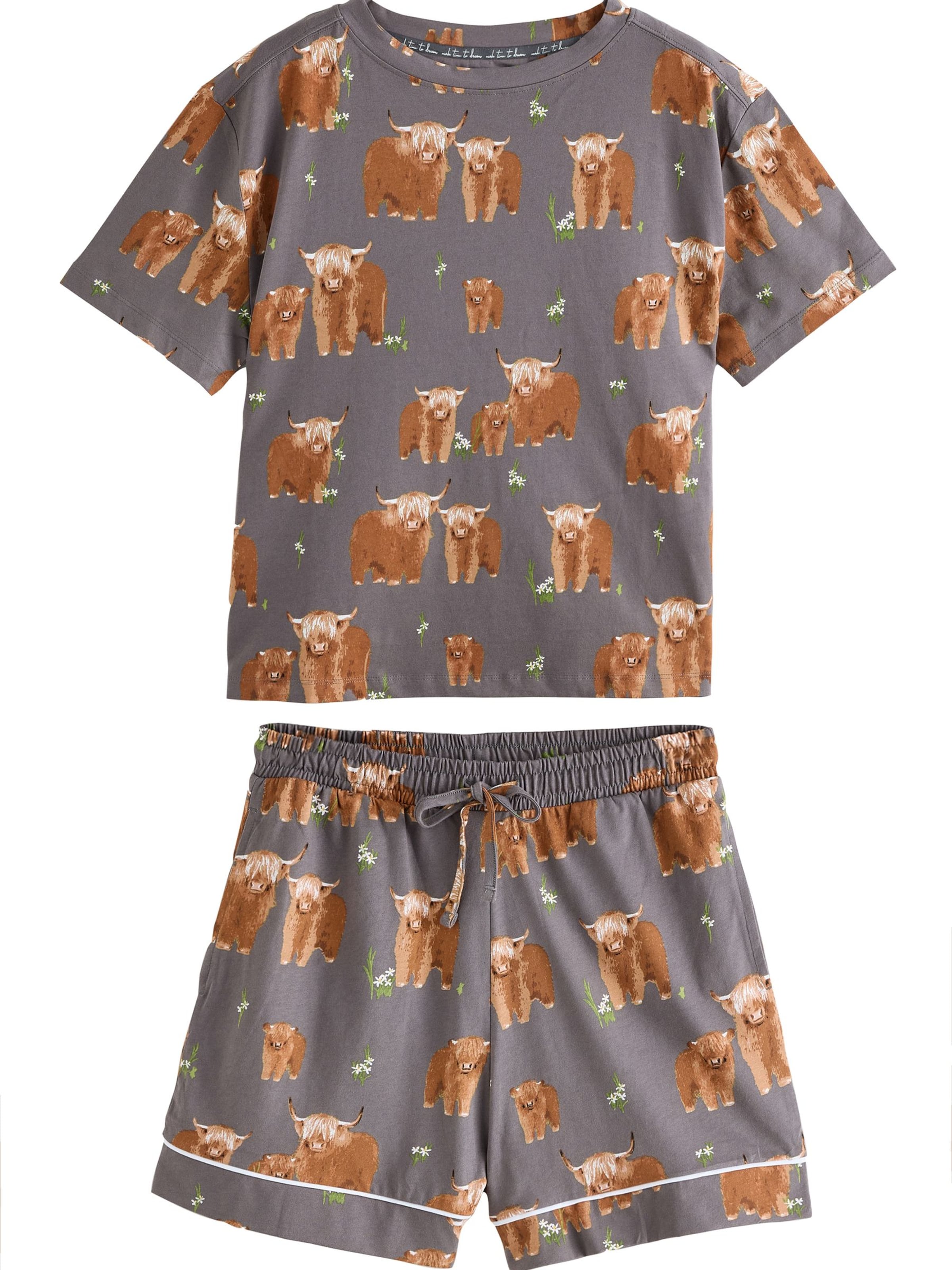 pilka Next Pižama su šortais: priekis