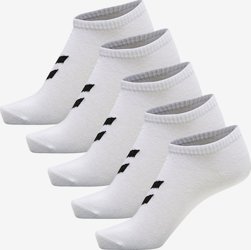 Hummel - Meias 'Match Me' em branco: frente