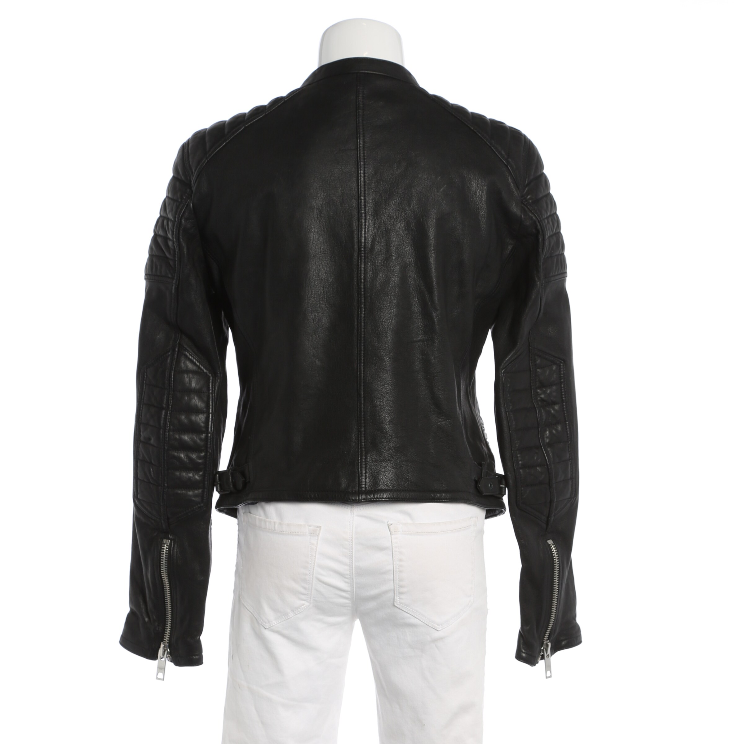 BURBERRY Jacket & Coat in L in Black