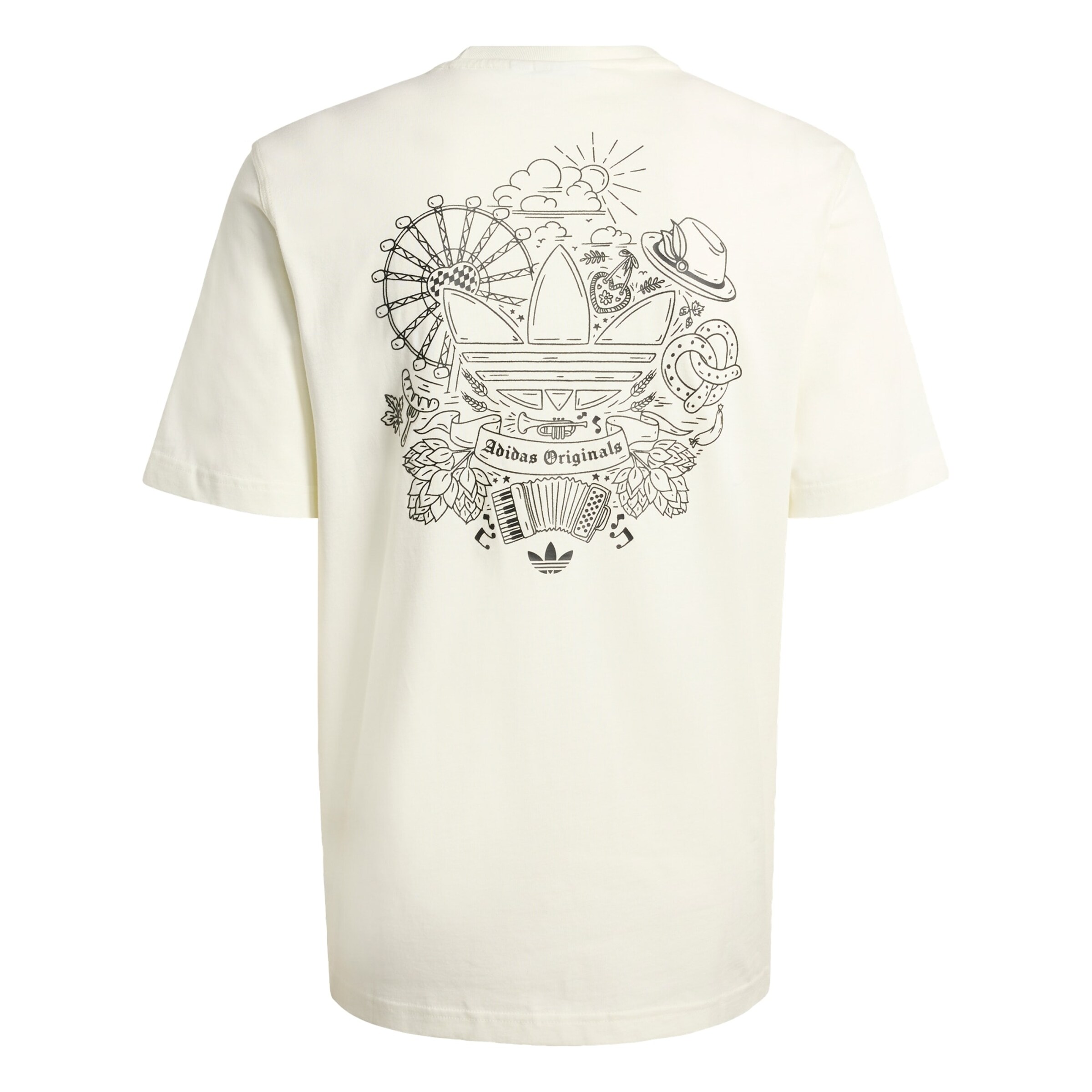 ADIDAS ORIGINALS - Camiseta en blanco