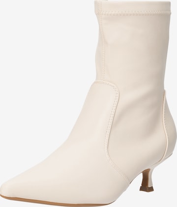 Salinyang Ankle Boots in Beige: front