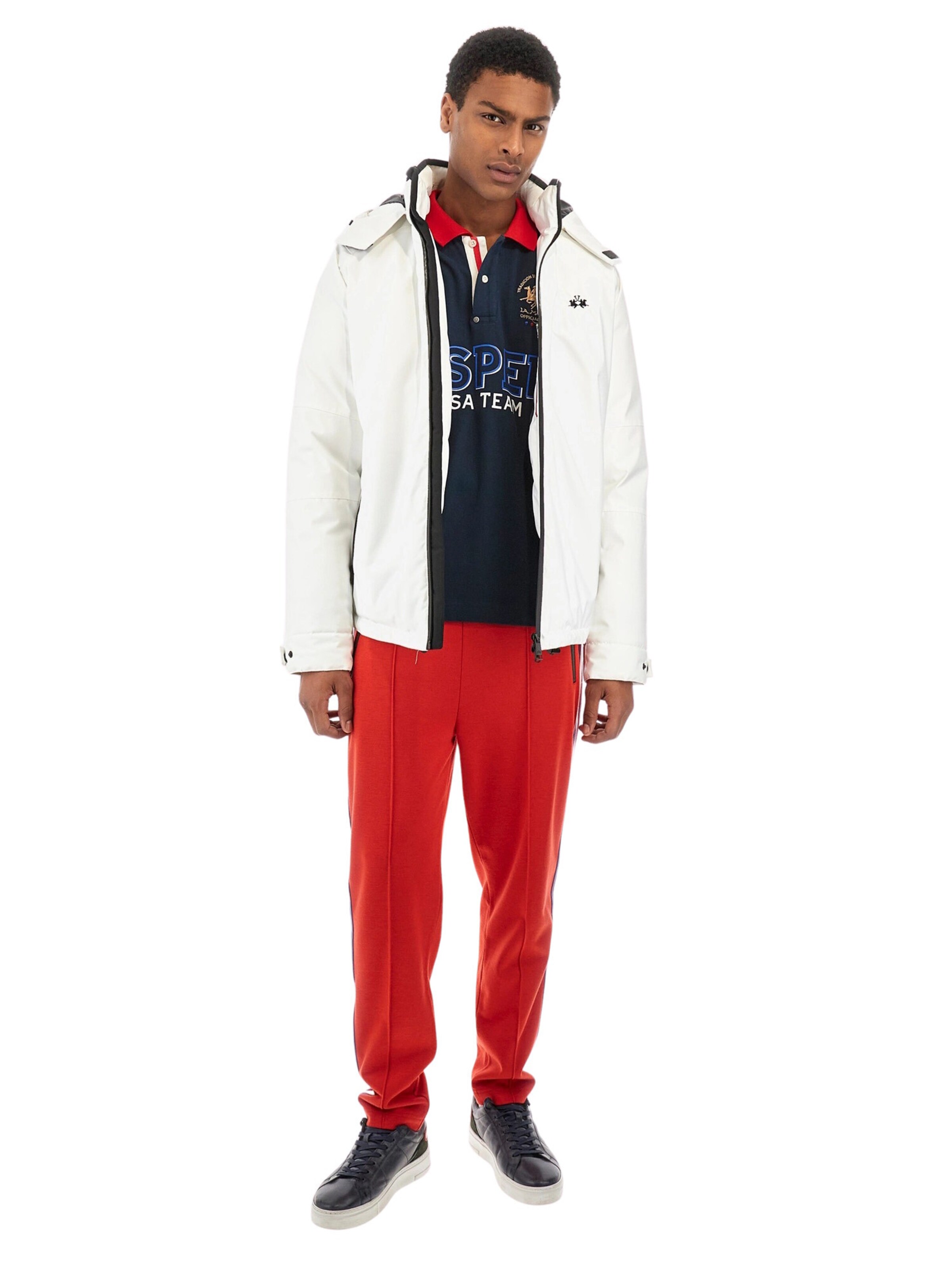 T-Shirt 'Waylin' La Martina en bleu