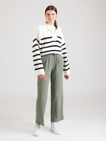 JDY Wide leg Broek 'JDYTheis' in Groen