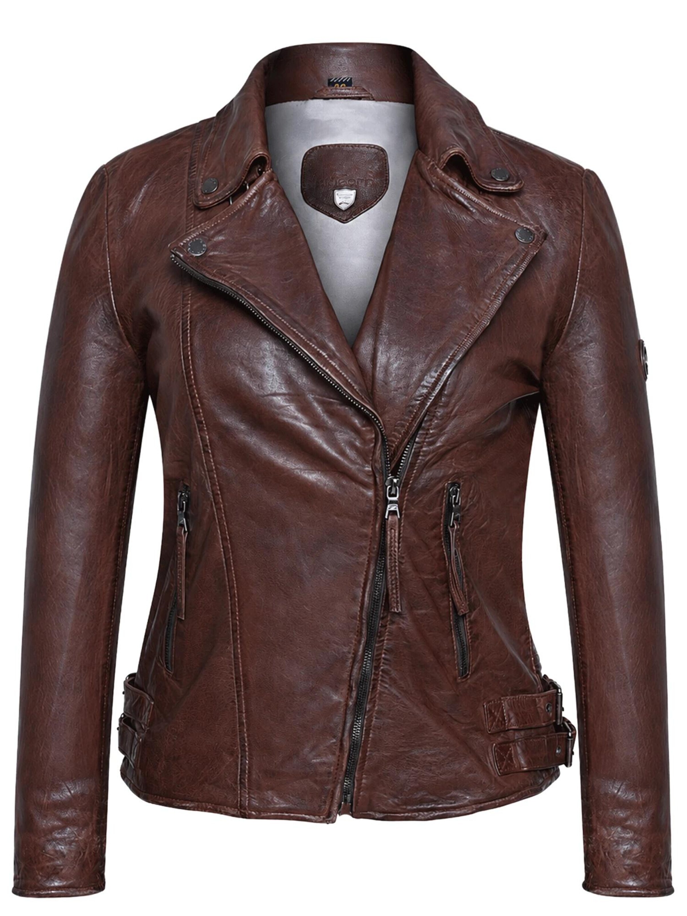 Veste mi-saison 'Alva' Agamaa en marron : devant