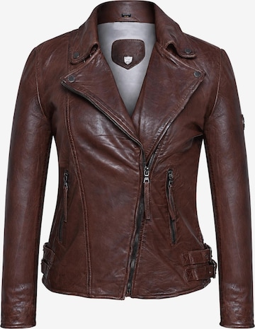 Veste mi-saison 'Alva' Agamaa en marron : devant