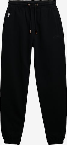 Superdry Конический (Tapered) Штаны 'Essential' в Черный: спереди
