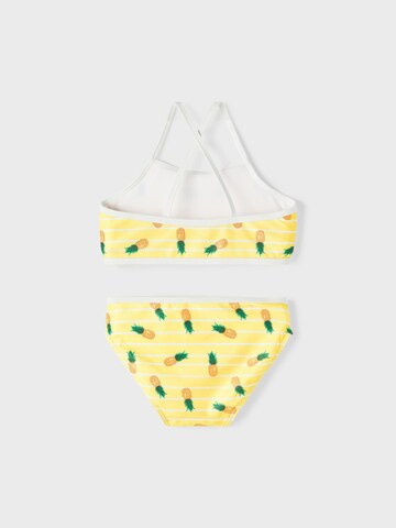 NAME IT Bralette Bikini 'ZIZA' in Yellow