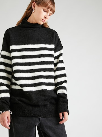 Warehouse Pullover in Schwarz: predná strana