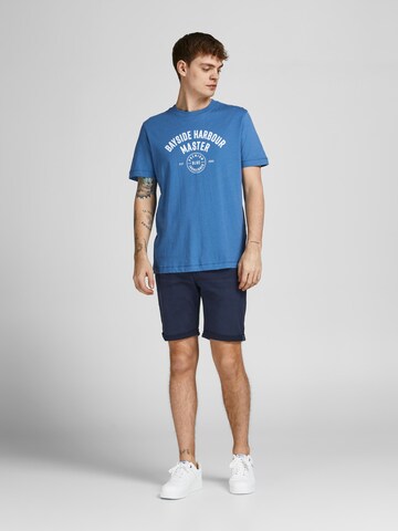 JACK & JONES Regularen Kavbojke 'Rick' | modra barva