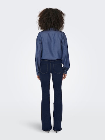 ONLY Flared Jeans 'ONLHENNI' in Blue