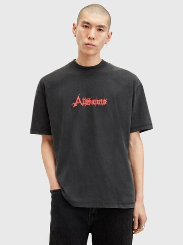 AllSaints T-Shirt 'DAMIENZ' (GOTS) in Schwarz