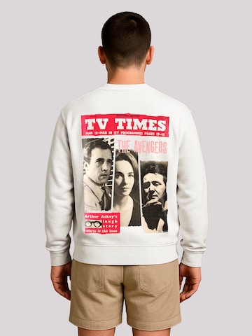 Sweat-shirt F4NT4STIC en blanc : devant