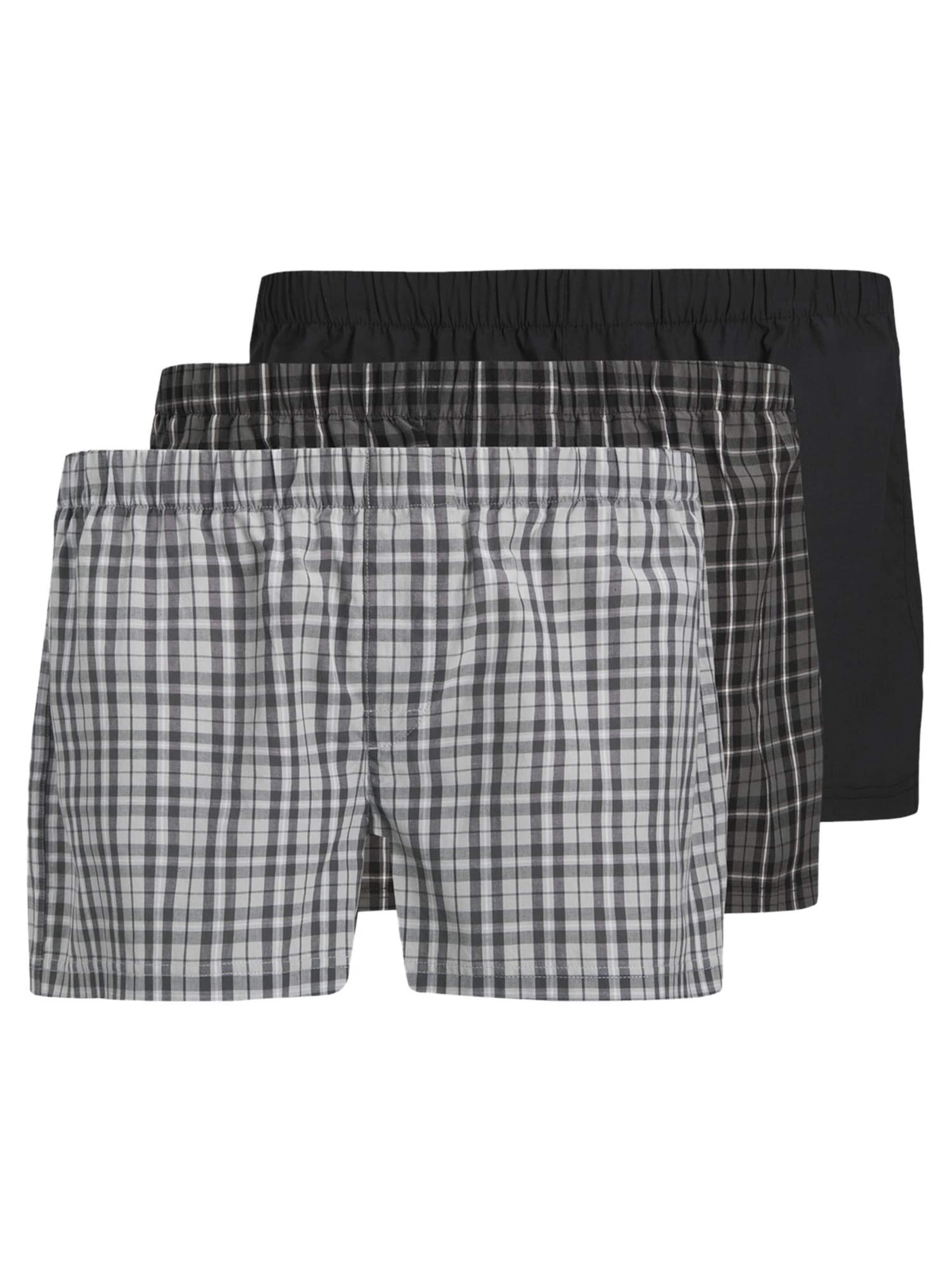 JACK & JONES - Calzoncillo boxer 'Milano' en negro: frente