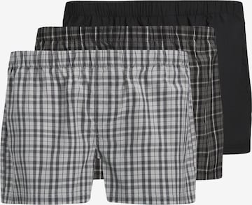 JACK & JONES Boxershorts 'Milano' in Zwart: voorkant