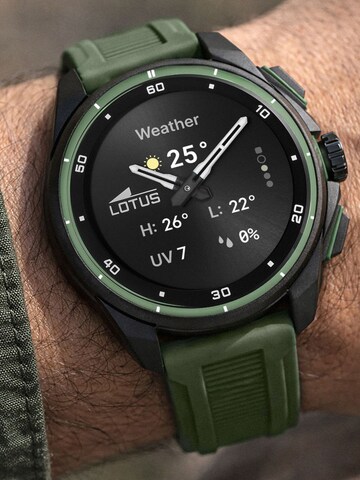 Lotus Digital Watch in Green