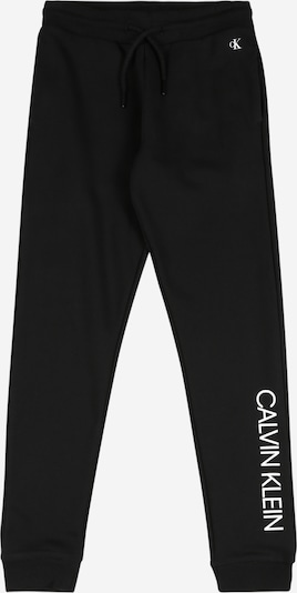Pantaloni Calvin Klein Jeans di colore nero / bianco, Visualizzazione prodotti
