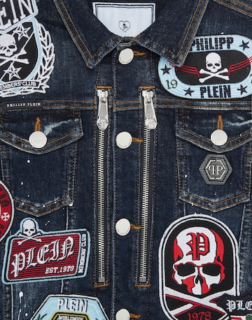 Philipp Plein - Chaqueta de entretiempo en azul