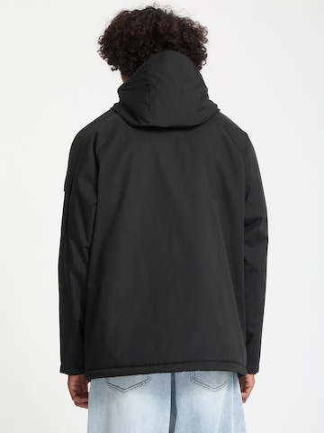 melns Volcom Funkcionāla jaka 'Stoke Stone II'